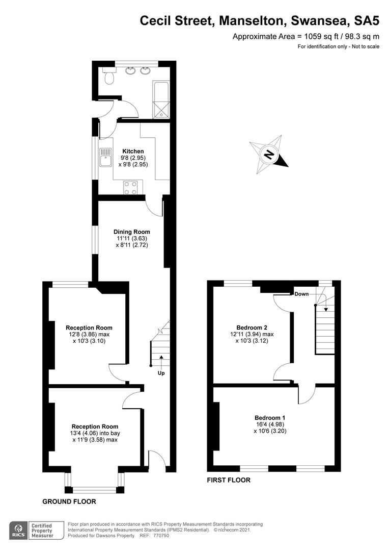 EPC for Cecil Street, Manselton, Swansea